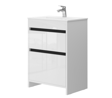 Тумба у ванну підлогова Juventa Detmold Dt-60 біла