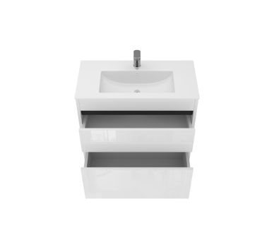 Тумба в ванную напольная Juventa Detmold Dt-80 белая