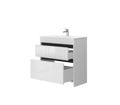 Тумба у ванну підлогова Juventa Detmold Dt-80 біла