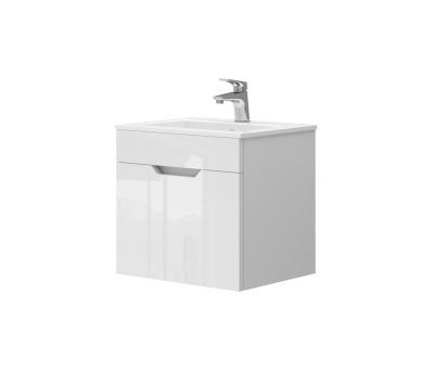 Тумба в ванную подвесная Juventa Stefania St1-50 белая