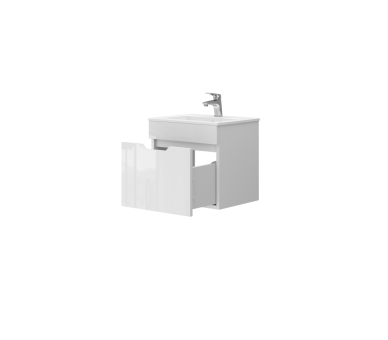 Тумба в ванную подвесная Juventa Stefania St1-50 белая