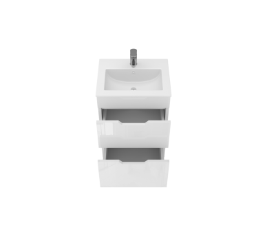 Тумба в ванную универсальная Juventa Stefania St2-50 белая