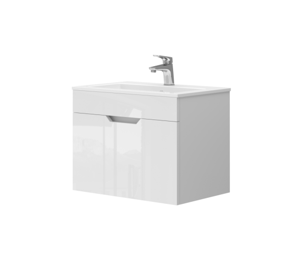 Тумба у ванну підвісна Juventa Stefania St1-60 біла