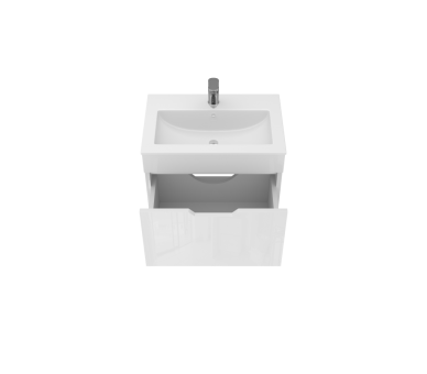 Тумба в ванную подвесная Juventa Stefania St1-60 белая