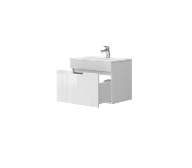 Тумба в ванную подвесная Juventa Stefania St1-60 белая