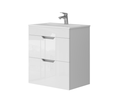Тумба в ванную универсальная Juventa Stefania St2-60 белая