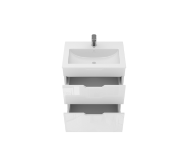 Тумба в ванную универсальная Juventa Stefania St2-60 белая