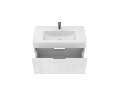 Тумба у ванну підвісна Juventa Stefania St1-80 біла