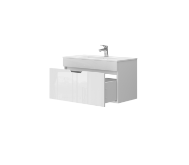 Тумба в ванную подвесная Juventa Stefania St1-80 белая
