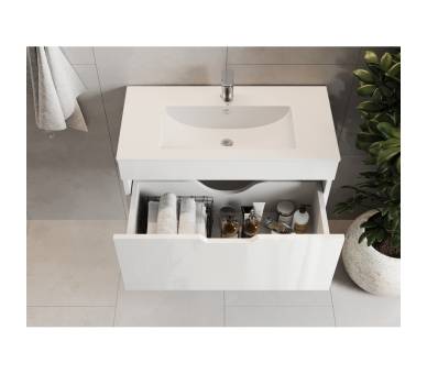 Тумба в ванную подвесная Juventa Stefania St1-80 белая