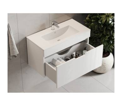 Тумба в ванную подвесная Juventa Stefania St1-80 белая