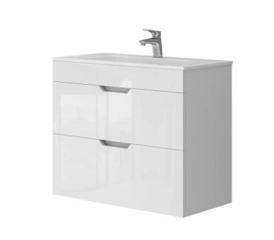 Тумба в ванную универсальная Juventa Stefania St2-80 белая