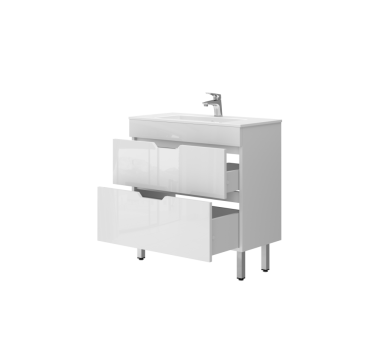 Тумба у ванну універсальна Juventa Stefania St2-80 біла