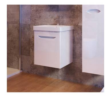 Тумба у ванну підвісна Juventa Livorno Lvr-55 біла