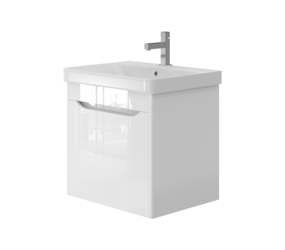 Тумба в ванную подвесная Juventa Livorno Lvr-60 белая