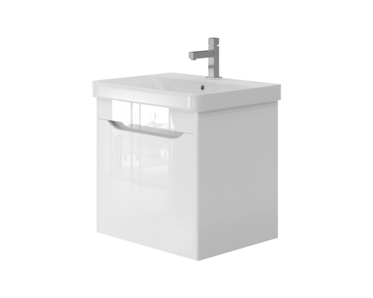 Тумба в ванную подвесная Juventa Livorno Lvr-60 белая