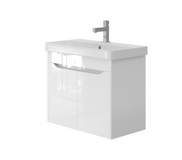 Тумба в ванную подвесная Juventa Livorno Lvr-70 белая
