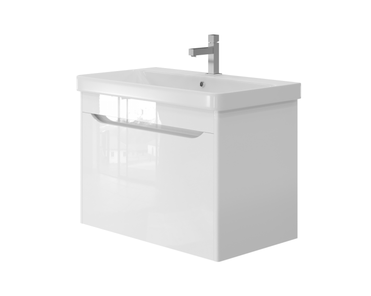 Тумба у ванну підвісна Juventa Livorno Lvr-80 біла