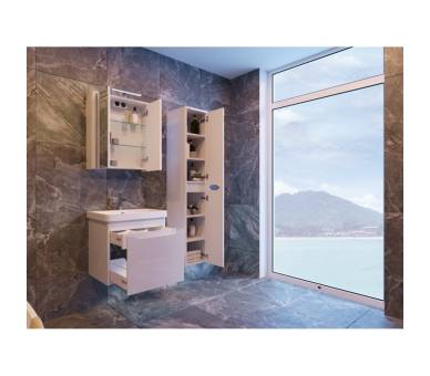 Тумба у ванну підвісна Juventa Livorno Lvr-80 біла