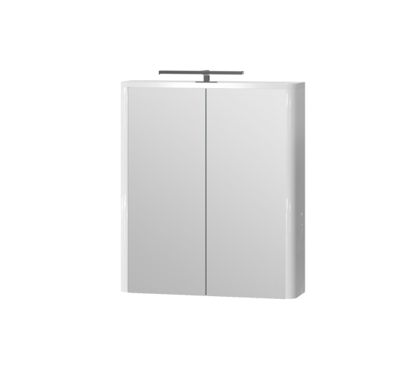 Дзеркальна шафа Juventa Livorno LvrMC-60 біла