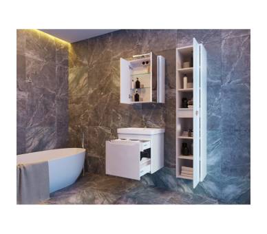 Зеркальный шкаф Juventa Livorno LvrMC-60 белый