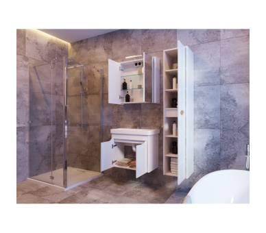 Тумба в ванную подвесная Juventa Livorno Lvr-70 структурный серый