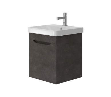 Тумба у ванну підвісна Juventa Livorno Lvr-55 структурний камінь