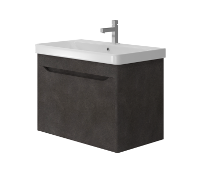 Тумба у ванну підвісна Juventa Livorno Lvr-80 структурний камінь