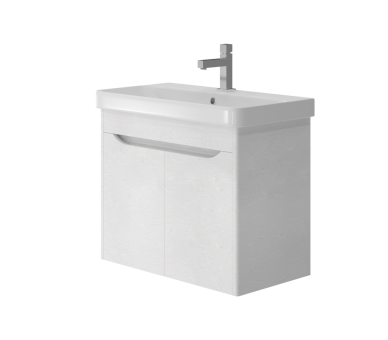 Тумба у ванну підвісна Juventa Livorno Lvr-70 структурний білий