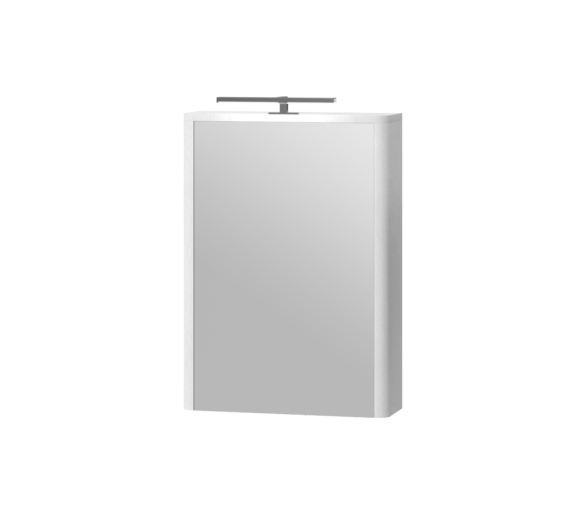 Зеркальный шкаф Juventa Livorno LvrMC-50 структурный белый