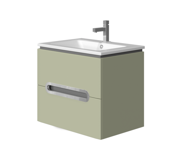 Тумба у ванну підвісна Juventa Prato Pr-65 оливкова
