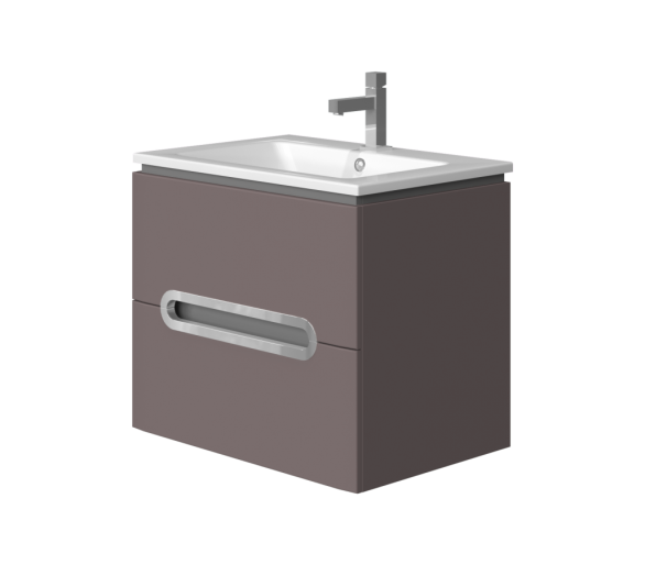 Тумба у ванну підвісна Juventa Prato Pr-65 темная дыня