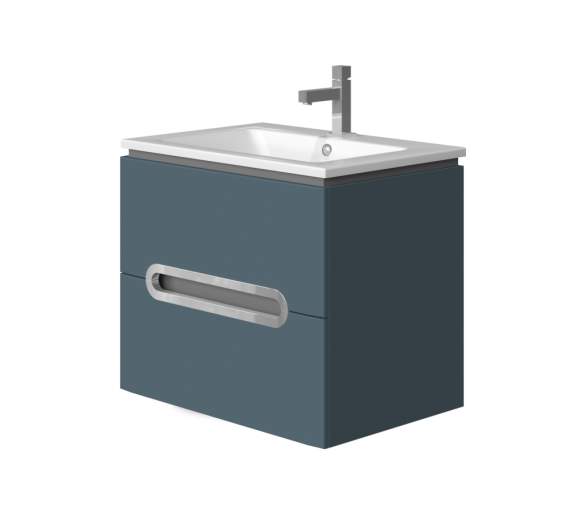 Тумба у ванну підвісна Juventa Prato Pr-65 індиго синій