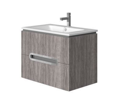 Тумба в ванную подвесная Juventa Prato Pr-75 трюфель