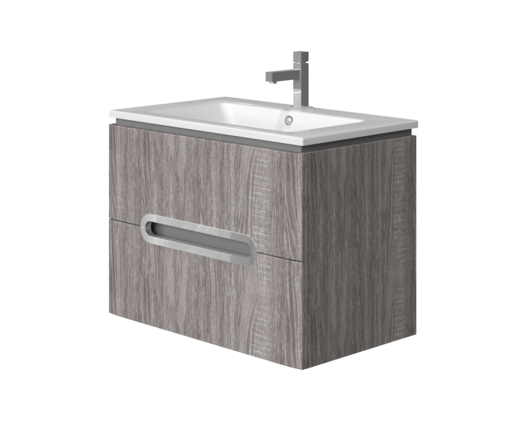 Тумба у ванну підвісна Juventa Prato Pr-75 трюфель