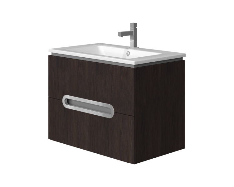 Тумба у ванну підвісна Juventa Livorno Prato Pr-75 старий дуб