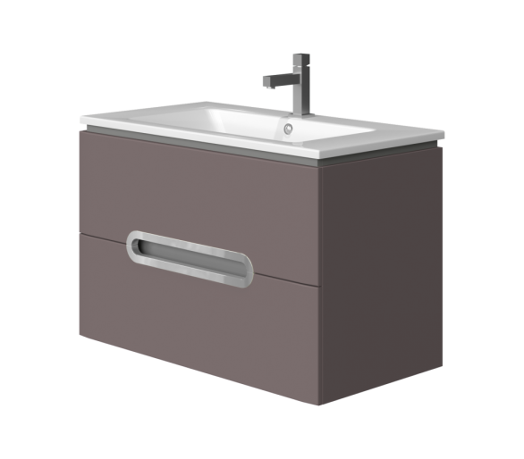 Тумба у ванну підвісна Juventa Prato Pr-85 темна диня