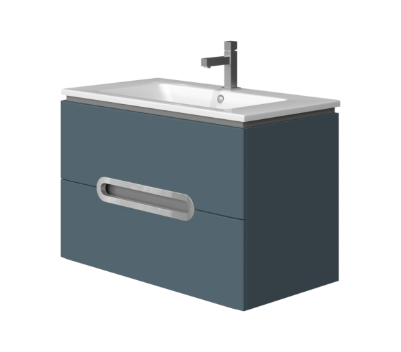 Тумба у ванну підвісна Juventa Prato Pr-85 індиго синій