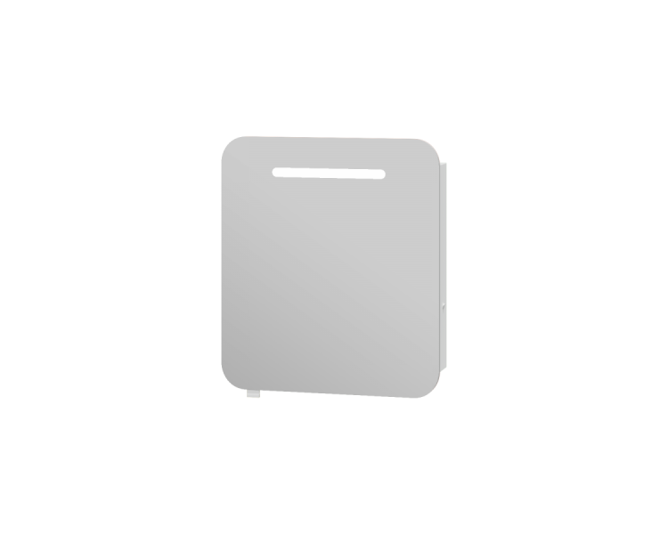 Дзеркальна шафа Juventa Prato PrM-70 с LED подсветкой