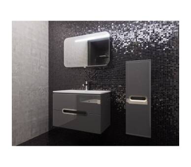 Зеркальный шкаф Juventa Prato PrM-80 с LED подсветкой