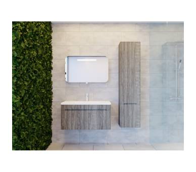 Дзеркальна шафа Juventa Prato PrM-90 с LED подсветкой