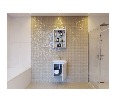 Тумба в ванную подвесная Juventa Novara Nv-50 белая