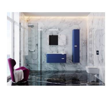 Тумба у ванну підвісна Botticelli Velluto Vlt-80 бордова