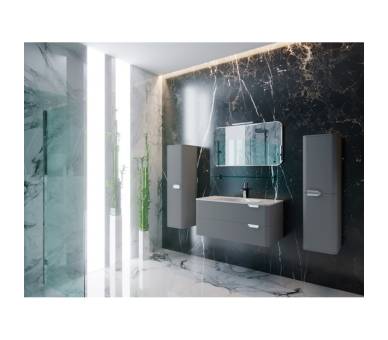 Тумба у ванну підвісна Botticelli Velluto Vlt-100 чорна