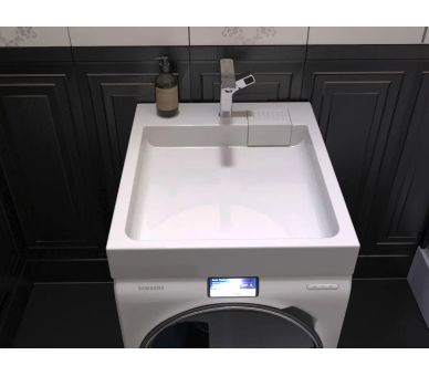 Акриловый умывальник на стиральную машину Redokss San PROTON 51х60х9,5