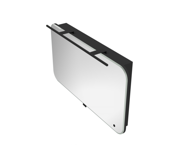 Дзеркальна шафа Botticelli Velluto VltMC-100 синя