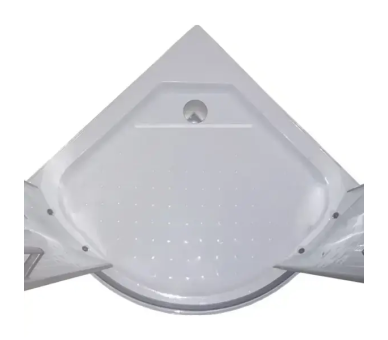 Душова кабіна SUNWAYS BlackBlur чорний профіль 90 см.