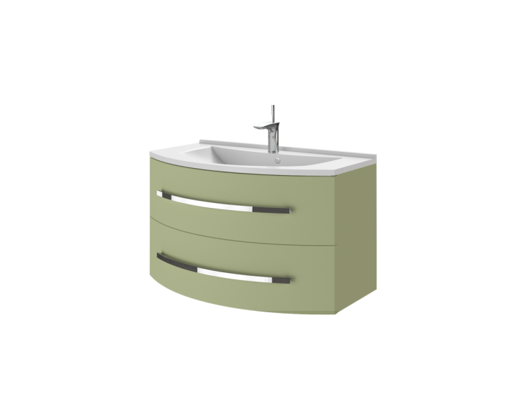 Тумба у ванну підвісна Botticelli Vanessa Vn-90 оливкова