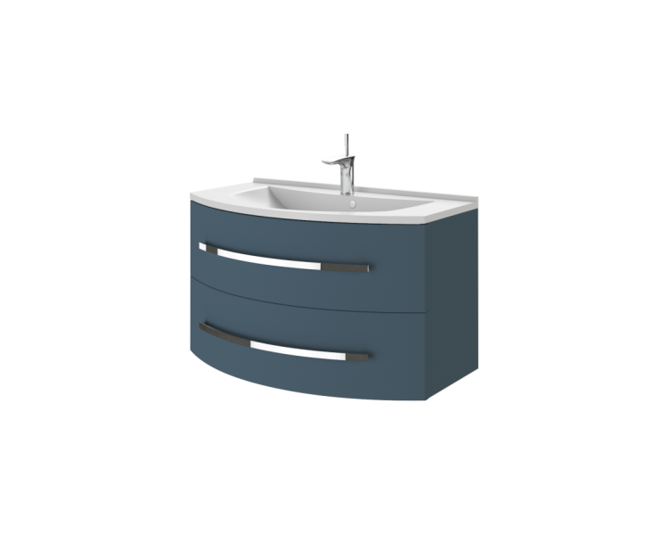 Тумба у ванну підвісна Botticelli Vanessa Vn-90 індиго синя