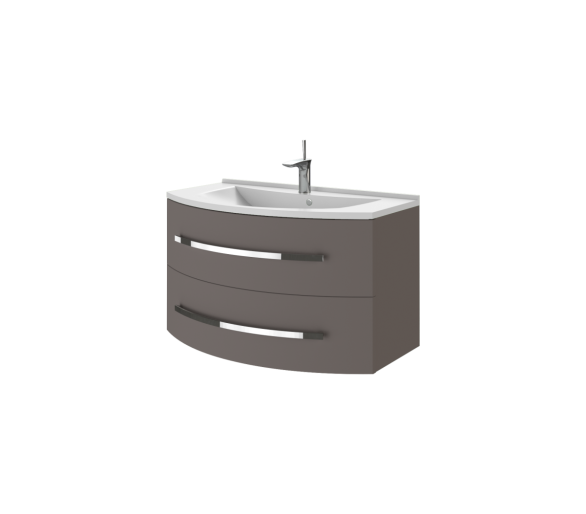 Тумба в ванную подвесная Botticelli Vanessa Vn-90 темная дыня